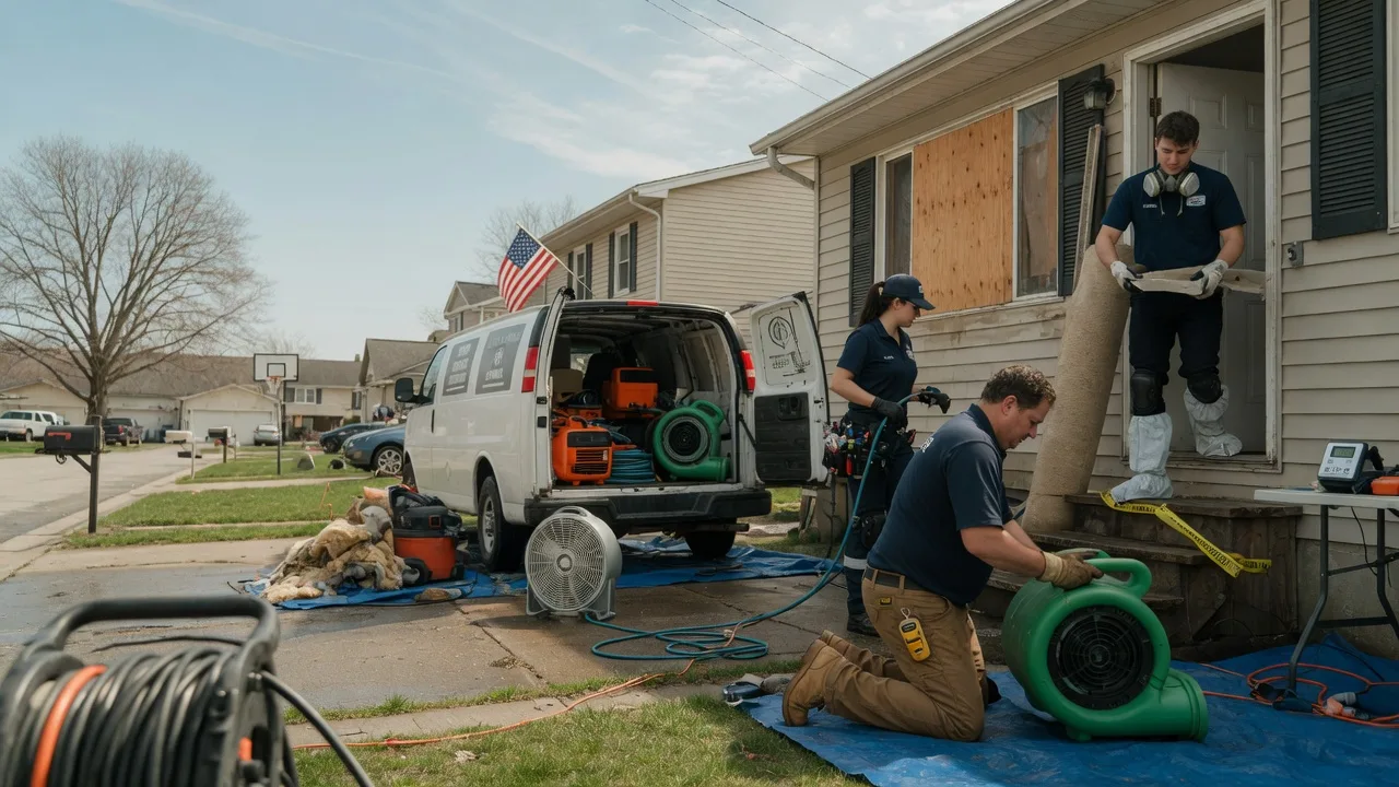 Water Damage Restoration in Frankfort, KY near me